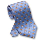 Goldfish and Fish Pattered - Men's Silk Necktie