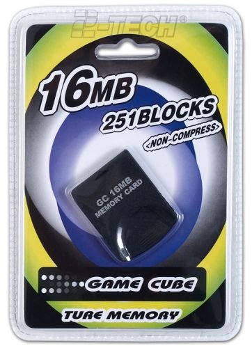 Childrens Toyshop   : 2-TECH - Cartes mémoire - 16 MB Carte mémoire pour Gamecube