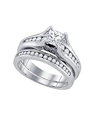 1.24CT-DIA 0.75CT-CPR BRIDAL SET