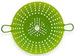 Chef'n Sleekstor VeggiSteam 8-1/2-Inch Silicone Steamer, Arugula