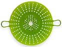 Chef'n Sleekstor VeggiSteam 8-1/2-Inch Silicone Steamer, Arugula
