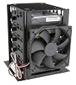 センチュリー 3.5インチHDD用5段スタッカー裸族のマンション CRMS-BK5F