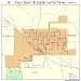 Street & Road Map of Genoa, Illinois IL - Printed poster size wall atlas of your home town