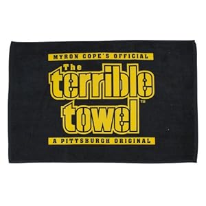 NFL Pittsburgh Steelers Original Terrible Towel, Black