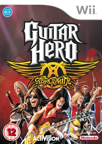 Childrens Toyshop  Video Games : Guitar Hero: Aerosmith - Solus (Wii)
