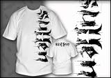 Sullen DISTRESS Mens T-shirt in White or Black