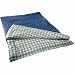 Coleman Hibernation 40-Degree Rectangular Queen Size Sleeping Bag (Black)