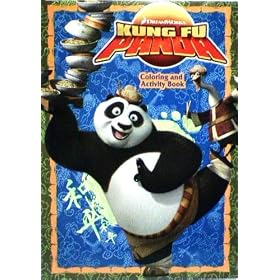 Kung Fu Panda Coloring & Activity Book