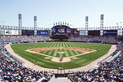 Chicago White Sox US Cellular Field Pre-Pasted Wallpaper