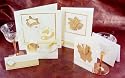 Deluxe pack wedding stationery - gold and cream - 25 pack