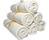 Baby Washcloths Bamboo, Organic, Luxury (6pack 10.6") Best for Reusable Baby Wipes, Cloth Wipes, Eczema & Sensitive Skin. Baby Registry, Shower, Newborn Bath Gifts, Natural Products, Skin Care
