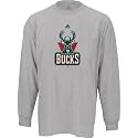 adidas Milwaukee Bucks Primary Logo Long Sleeve T-Shirt