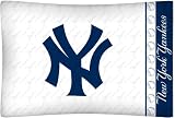 Mlb New York Yankees Sidelines Pillow Case Logo