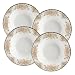 Royal Doulton-Royal Albert Old Country Roses Gold Rim Soups, Set of 4