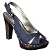 Women's Xhilaration® Tailynn Heeled Sandals - Denim
