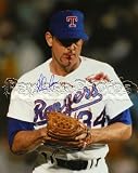 Nolan Ryan MLB Texas Rangers Bloody Shirt Autograph Reprint 20x30 Photo Poster