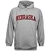 Nike Nebraska Cornhuskers Ash Youth Classic Hoody Sweatshirt