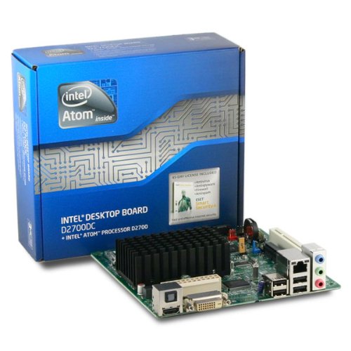 Intel BOXD2700DC Atom Dual-Core D2700/ Intel NM10/ DDR3/ A&V&GbE/ Mini-ITX Motherboard, Retail