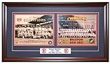 The Wait Is Over! Boston Red Sox Win the World Seires for the First Time in 86 Years Framed 2 8x10 Photo Collage