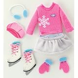 American Girl Ice Skating Style Stickers