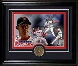 Daisuke Matsuzaka Framed 8 x 10 Photograph and Medallion Set from The Highland Mint