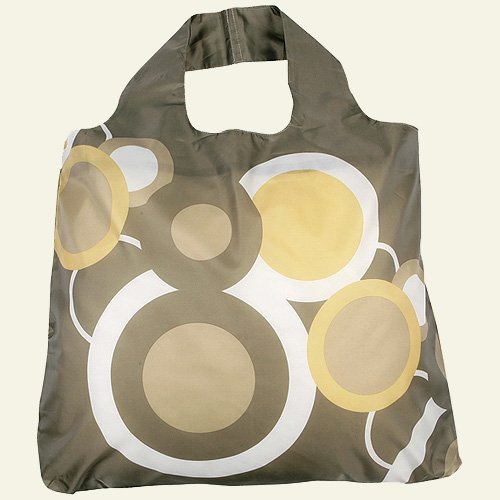 Envirosax - Ultra-Compact Reusable Shopping Bag, Retro Graphic Circles