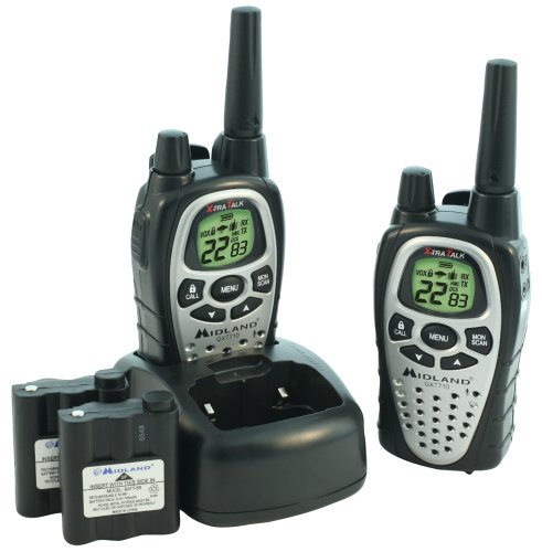 Midland GXT710VP3 22-Channel 26-Mile GMRS 2-Way Radio (Pair)