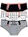XOXO Juniors 6 Pack Cotton Hipster Panties with Lace
