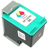 Eforcity Premium HP 95 Remanufactured TriColor Ink Cartridge - C8766WN Compatible with: HP models Photosmart 325 / 325v / 325xi / 375 / 375v / 475 / 8050 / 8150 / 8150v / 8150xi / 8450 / 8450xi/ DeskJet 5740 / 5740XI / 6520 / 6520xi / 6540 / 6540dt / 6840 / 6840xi / PSC 1610 / 2355 / 2610 / 2610v / 2610xi / 2710 / 2710xi/ OfficeJet 6200 Series / 6210 / 7210 / 7310 / 7410
