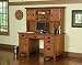 Home Styles® Cottage Oak Arts & Crafts Pedestal Desk Hutch