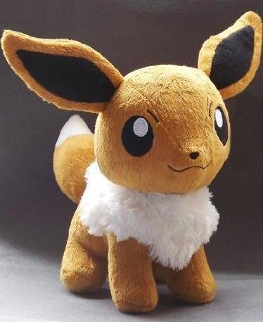 Sole-Trader--Pokemon-Plush-Eevee-Doll-Size-L-Large-Around-30cm-12