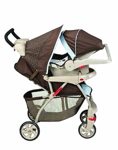 Evenflo Zing Travel System, Georgia Stripe