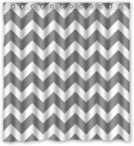 Pattern Ztech Custom Waterproof Shower Curtain 66" x 72"