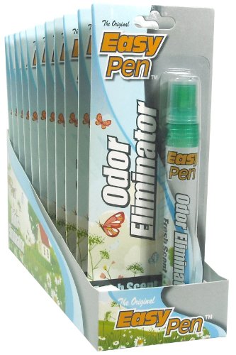 Easy Pen PFS-606-015 'Fresh Scent' Odor Eliminator Pen, (Pack of 12)
