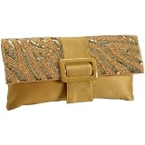Jessica McClintock Sequins & Satin Envelop