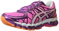 Hot Sale ASICS Women's Gel Kayano 20 Running Shoe,Pink/White/Purple,8.5 M US