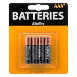 Duracell 4 Pack of AAA Alkaline Batteries