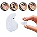 Mini Smallest PChero Wireless Invisible Headphones Headset Earphones Earbuds with Mic For iPhone, iPad, Sony, HTC and Most Bluetooth Smartphones, Perfect for Using at Work Office - [White]