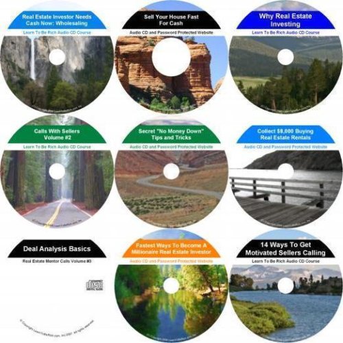 The Exclusive Nine CD Zero Down, Motivated Seller, Real Estate Mentoring System