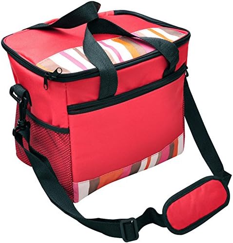 Cozy Age Insulated/Cooler Lunch Box Travel Picnic Bags,one size,Red