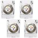 Great American Pittsburgh Steelers Realtree Camo 4-Pc Square Shot Glass Set-Size: One Size