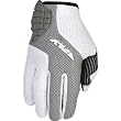 Fly Racing CoolPro Men's Mesh Street Racing Motorcycle Gloves - White/Silver