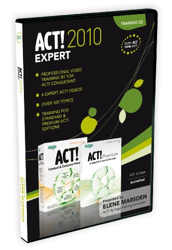 ACT! 2010 Expert Training CD