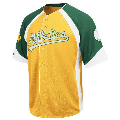 MLB Oakland Athletics Cooperstown Wheelhouse Jersey (Small)