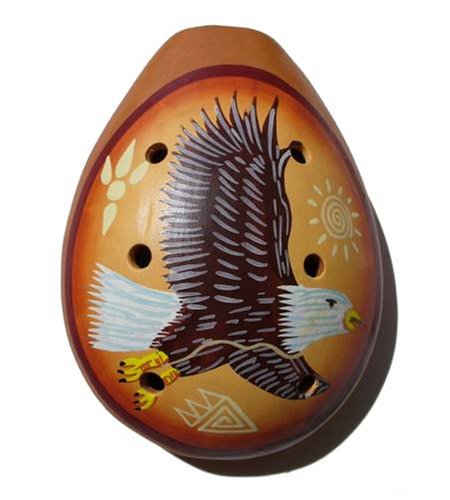 Buy Ocarina Clay Flute from Peru with Hand Painted Eagle online at Discounted New and Used prices. Delivered to your door with Off-The-Bookshelf.