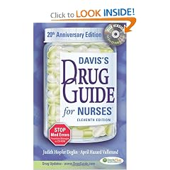 Davis's Drug Guide for Nurses, with CD-ROM (Davis's Drug Guide for Nurses (W CD)) by Deglin and Dr Vallerand