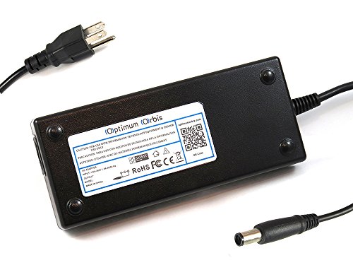 Optimum Orbis Ac Adapter 19.5v 7.7a 150 Watt for Dell Inspiron 20 3000 3048, 3045; 23 7000 2350; Inspiron One 2020, 2305, 2320, 2205; I3048-2285blk, I3048-5143blk, Io2350t-1667blk, Io2350t-1670blk, Io2350t-2500blk, Io2020-3341bk, Io2020-4967bk, Io2020-6672bk, Io2020t-5002bk All-in-one Pc Series Power Supply Cord