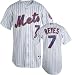 Jose Reyes New York Mets Home White/Royal Authentic MLB Jersey