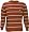 Texas Longhorns Spaced Striped Crewneck Sweater - Medium