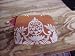 Bareminerals Makeup Bag Lgith Brown with Floral Design